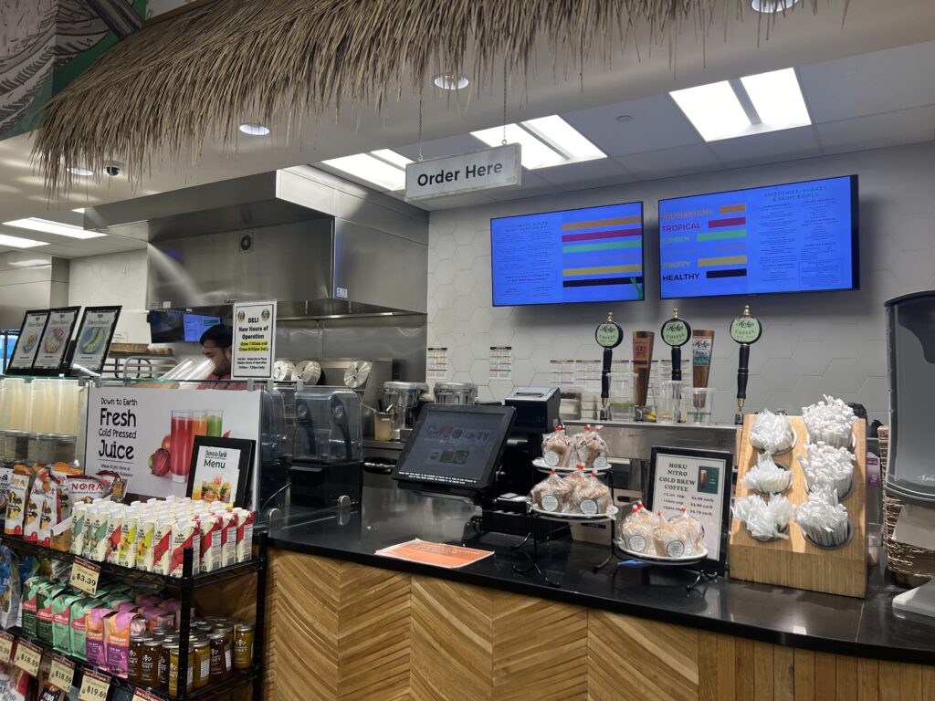 deli counter
