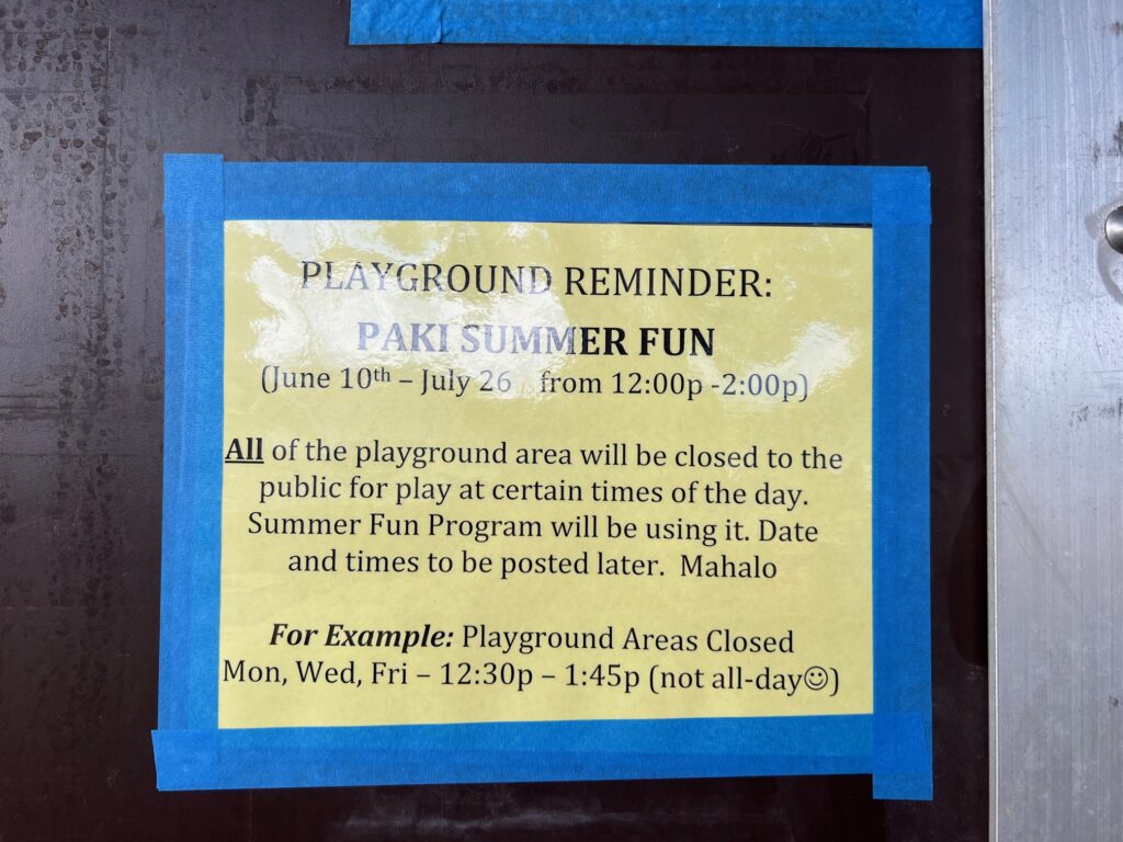 summer fun warning